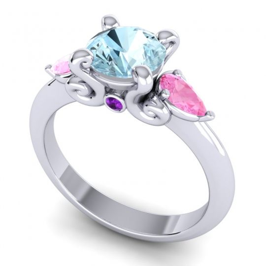 Three Stone Divya Ring