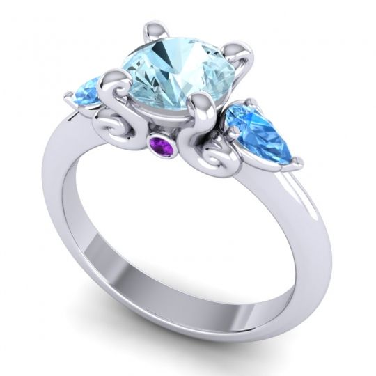 Three Stone Divya Ring