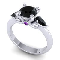 Three Stone Divya Ring