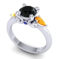 Three Stone Divya Ring