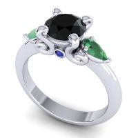 Three Stone Divya Ring