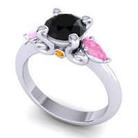 Three Stone Divya Ring