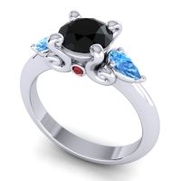 Three Stone Divya Ring