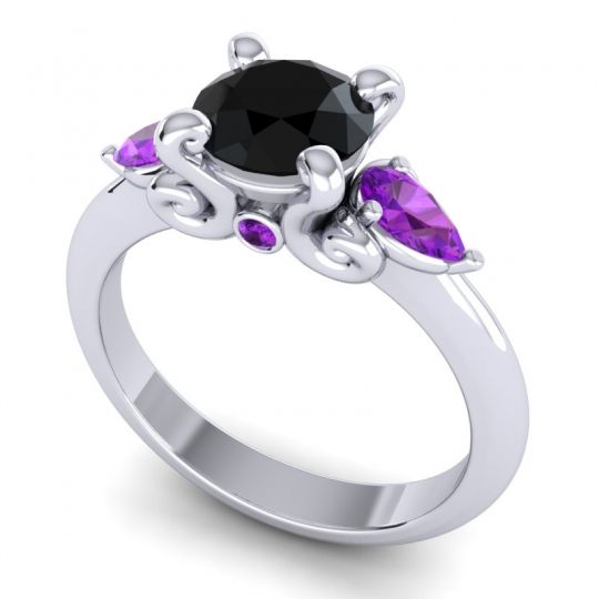Three Stone Divya Ring