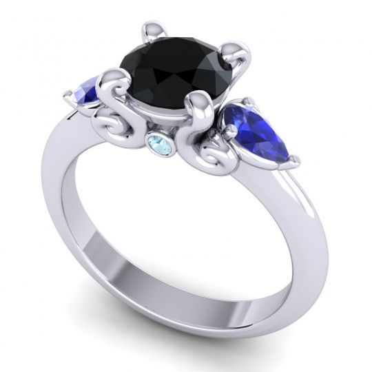 Three Stone Divya Ring