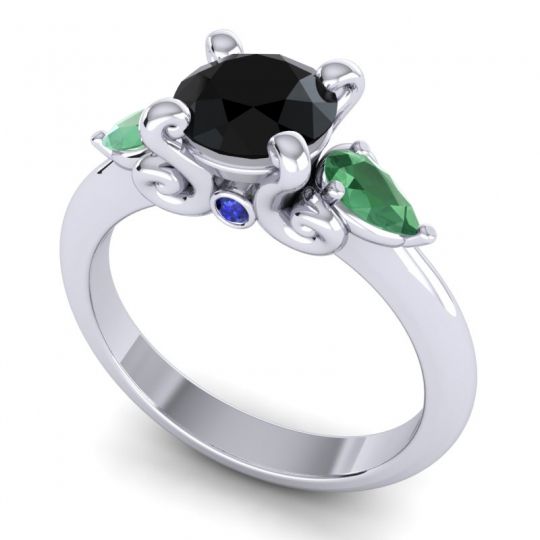 Three Stone Divya Ring