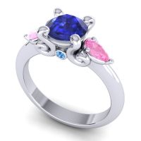 Three Stone Divya Ring