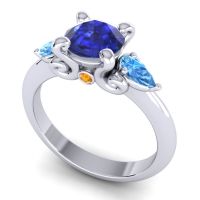 Three Stone Divya Ring