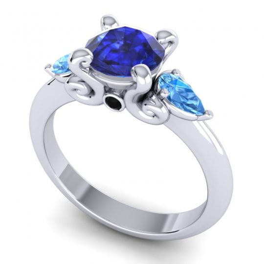 Three Stone Divya Ring