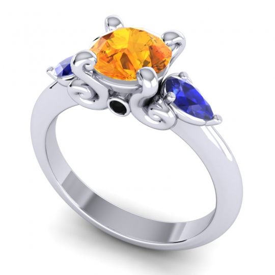 Three Stone Divya Ring