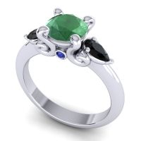 Three Stone Divya Ring