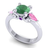 Three Stone Divya Ring