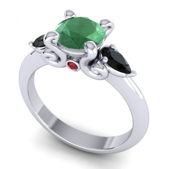 Three Stone Divya Ring