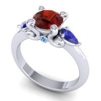 Three Stone Divya Ring