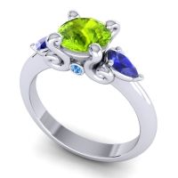 Three Stone Divya Ring