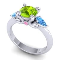 Three Stone Divya Ring