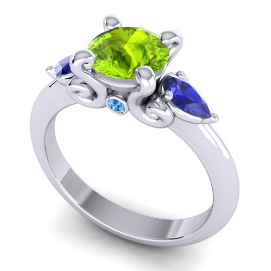 Three Stone Divya Ring