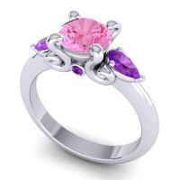 Three Stone Divya Ring
