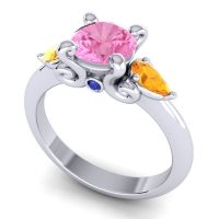 Three Stone Divya Ring