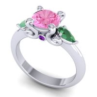 Three Stone Divya Ring
