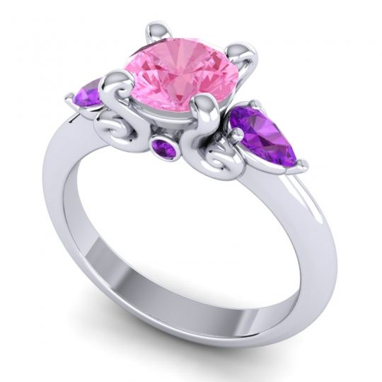 Three Stone Divya Ring
