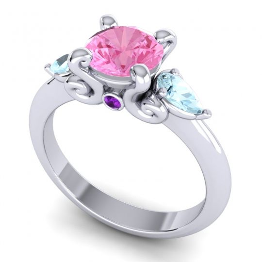 Three Stone Divya Ring