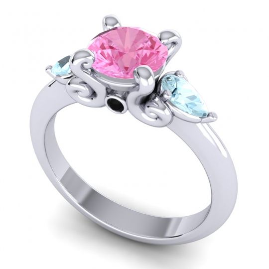 Three Stone Divya Ring