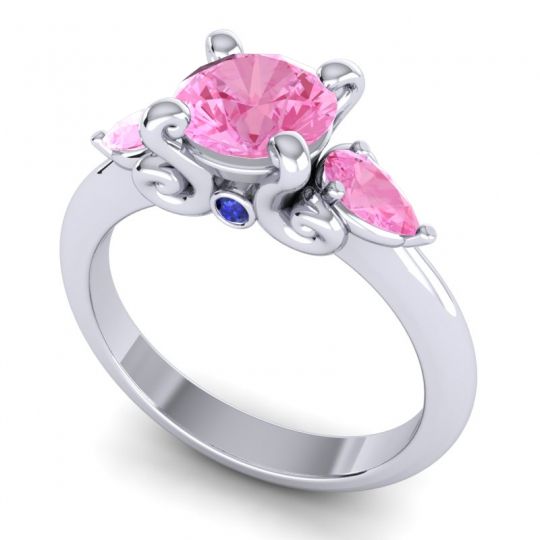 Three Stone Divya Ring