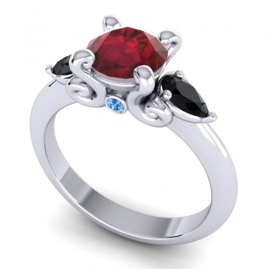 Three Stone Divya Ring
