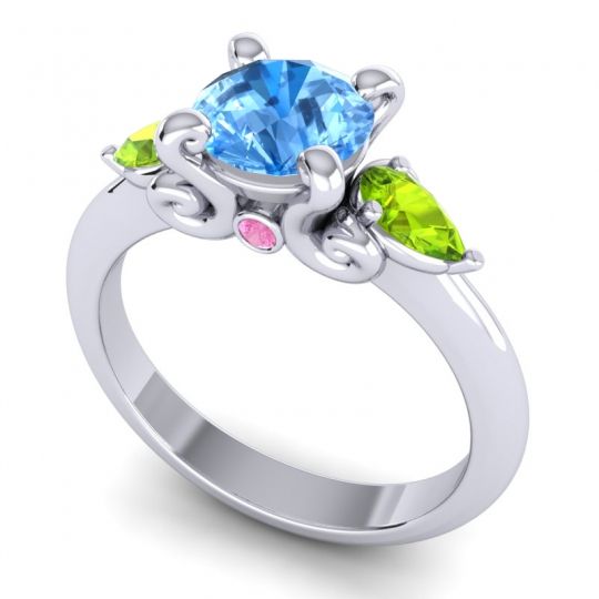 Three Stone Divya Ring