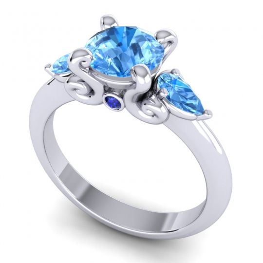 Three Stone Divya Ring