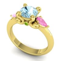 Three Stone Divya Ring