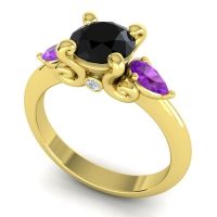 Three Stone Divya Ring