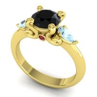 Three Stone Divya Ring