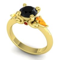 Three Stone Divya Ring