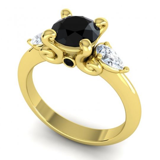 Three Stone Divya Ring