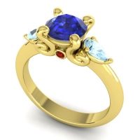 Three Stone Divya Ring