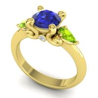 Three Stone Divya Ring