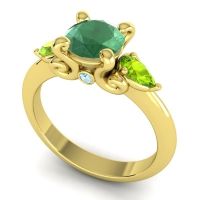 Three Stone Divya Ring