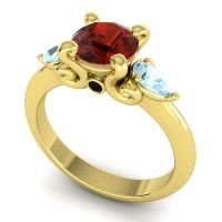 Three Stone Divya Ring