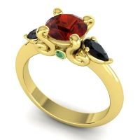 Three Stone Divya Ring