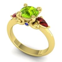 Three Stone Divya Ring