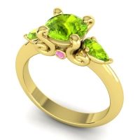 Three Stone Divya Ring