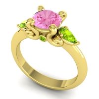 Three Stone Divya Ring