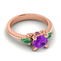 Three Stone Divya Ring
