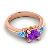 Three Stone Divya Ring