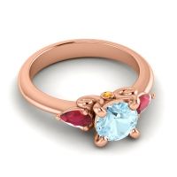 Three Stone Divya Ring