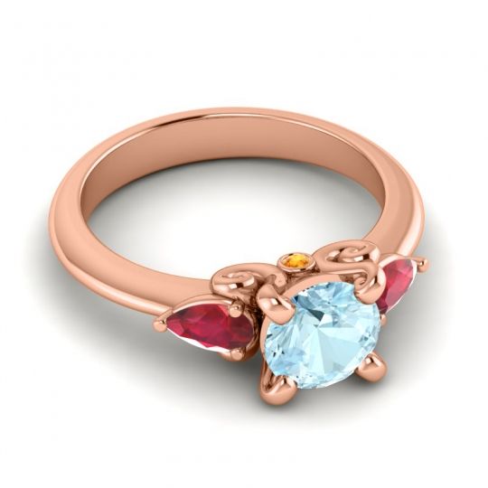 Three Stone Divya Ring