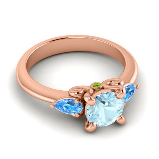 Three Stone Divya Ring