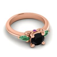 Three Stone Divya Ring